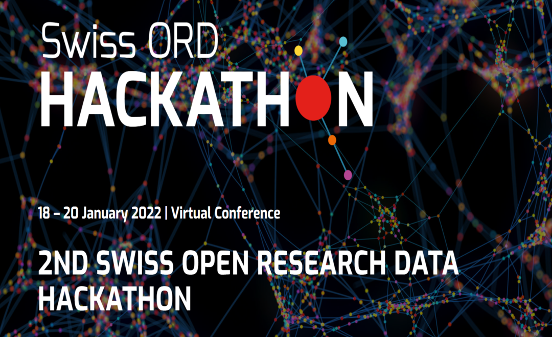 18-20 gennaio 2022, Swiss Open Research Data Hackathon